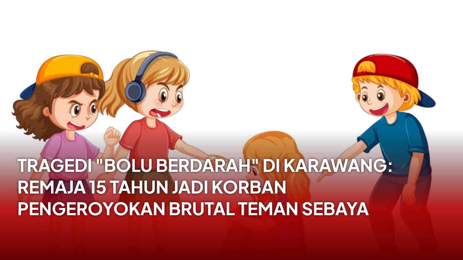 Tragedi "Bolu Berdarah" di Karawang: Remaja 15 Tahun Jadi Korban Pengeroyokan Brutal Teman Sebaya