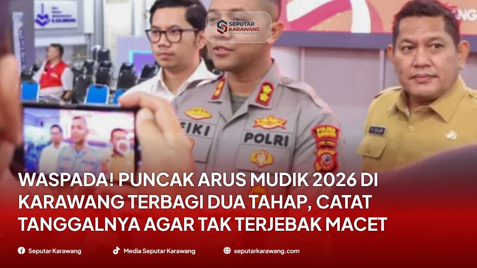 Waspada! Puncak Arus Mudik 2026 di Karawang Terbagi Dua Tahap, Catat Tanggalnya agar Tak Terjebak Macet