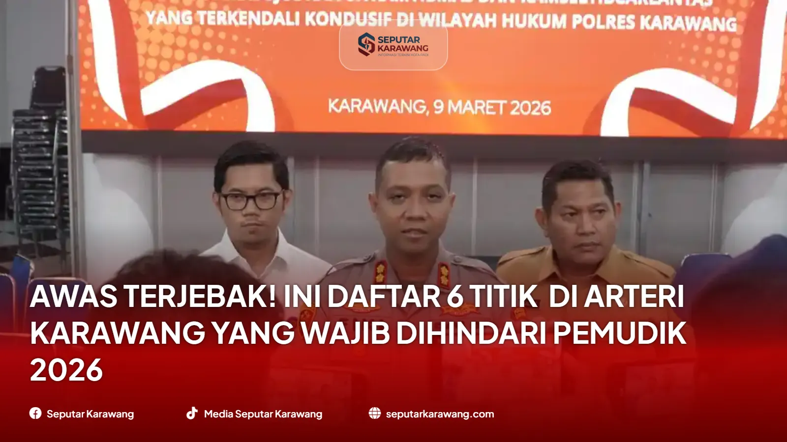 Awas Terjebak! Ini Daftar 6 Titik  di Arteri Karawang yang Wajib Dihindari Pemudik 2026