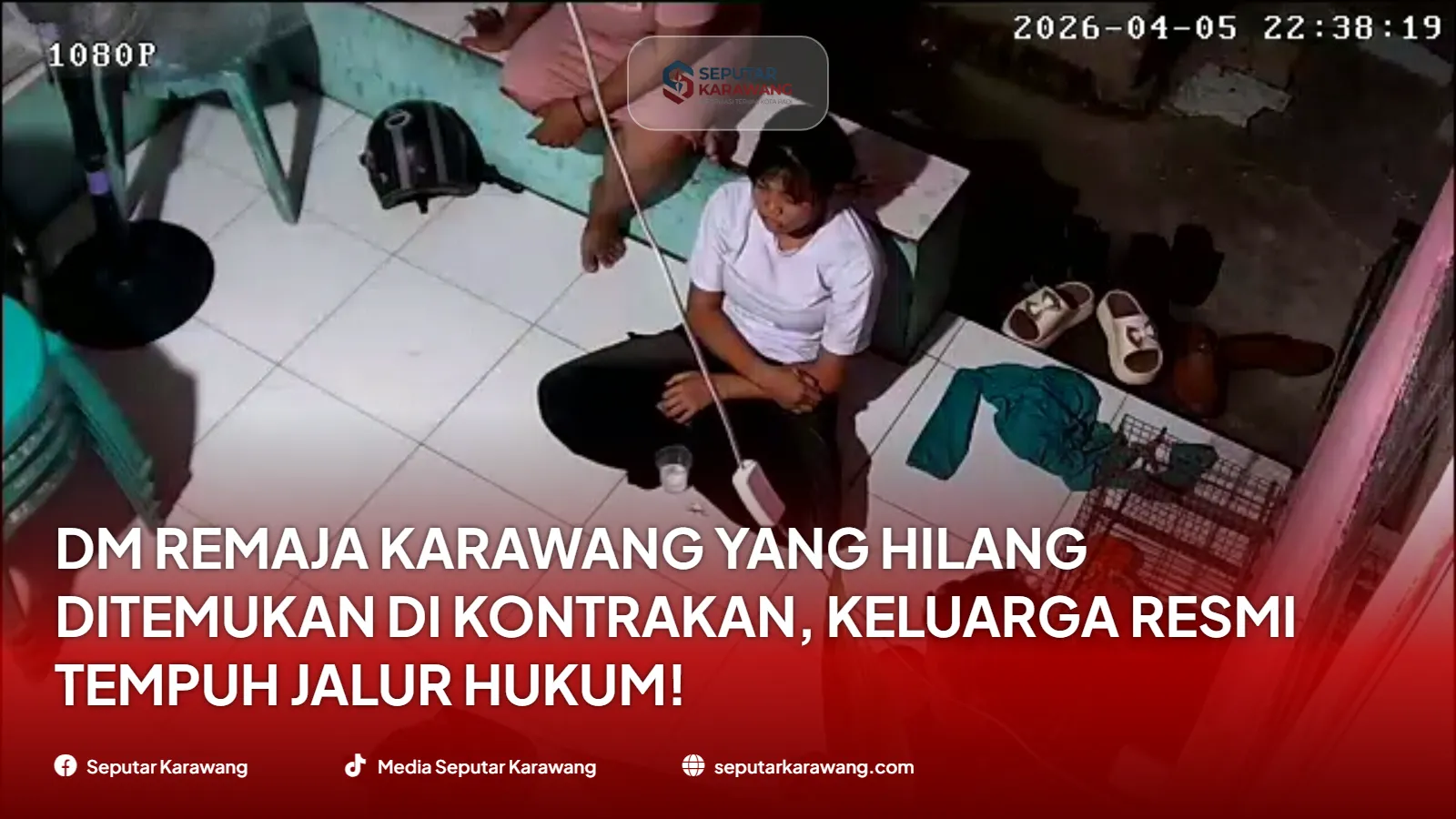 DM Remaja Karawang yang Hilang Ditemukan di Kontrakan, Keluarga Resmi Tempuh Jalur Hukum! - Foto 2
