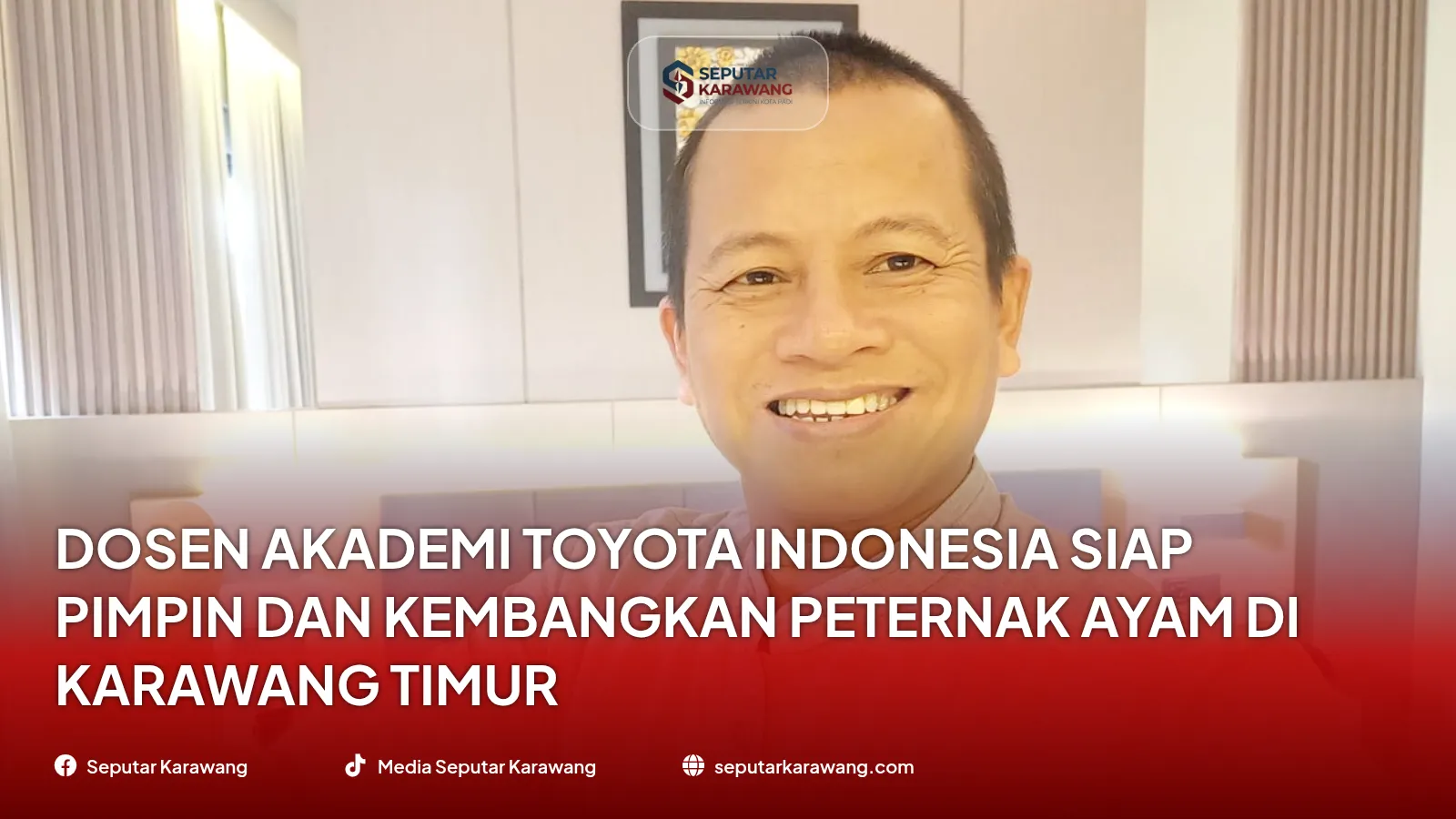 Dosen Akademi Toyota Indonesia Siap Pimpin dan Kembangkan Peternak Ayam di Karawang Timur