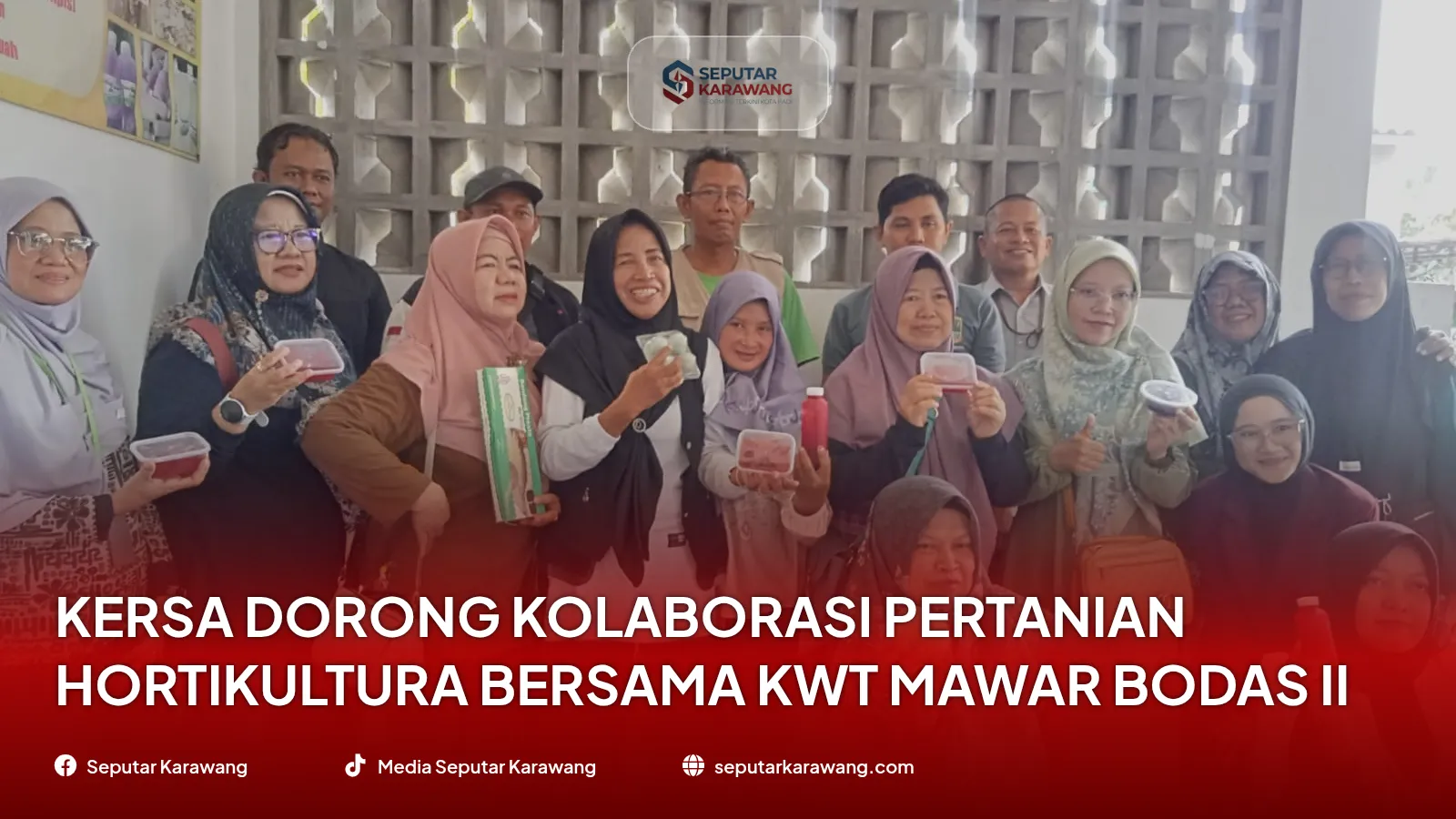 KERSA Bersama Dinas Pertanian Karawang Bangun Semangat Petani Milenial - Foto 2