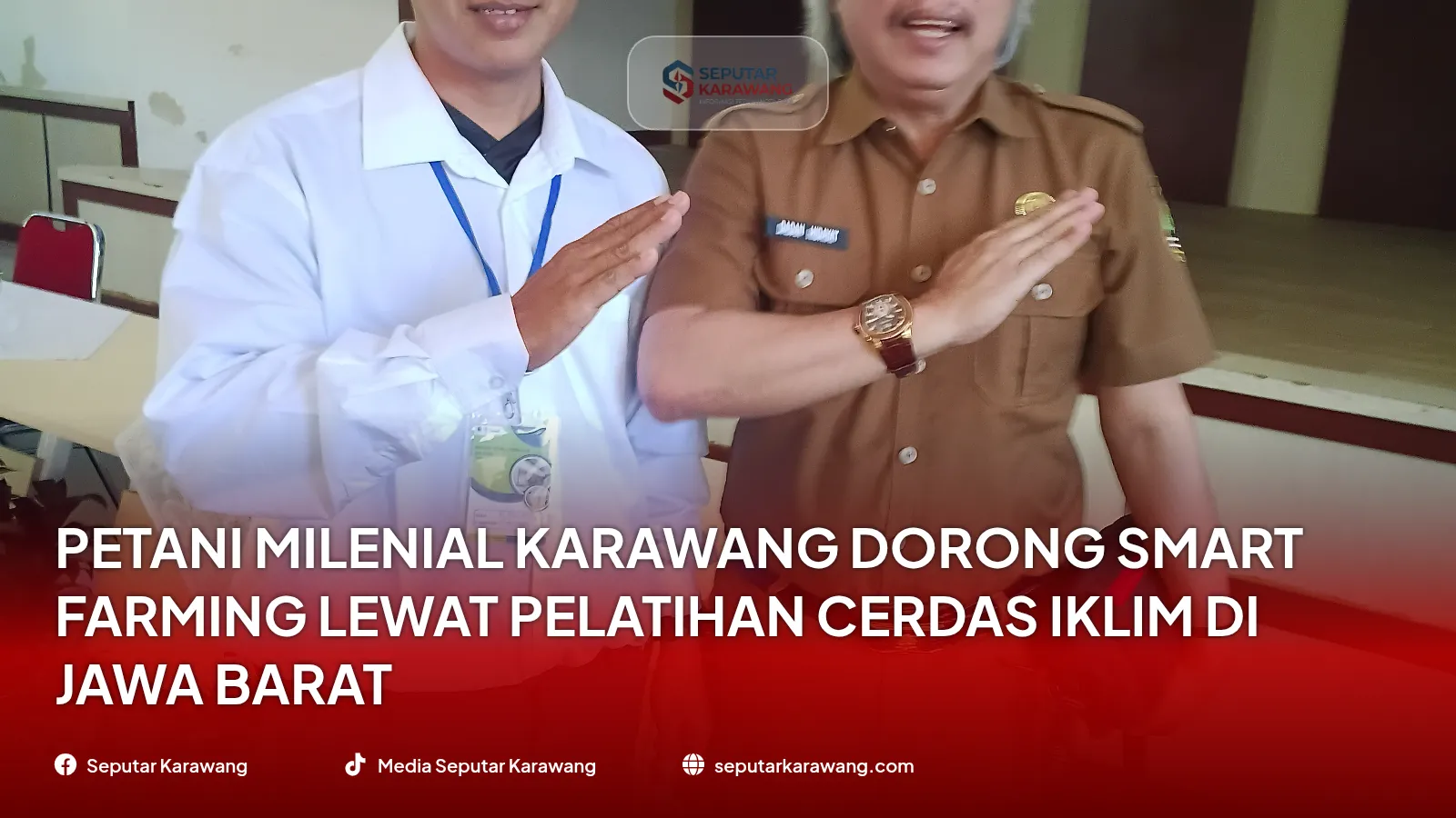 Petani Milenial Karawang Dorong Smart Farming Lewat Pelatihan Cerdas Iklim di Jawa Barat