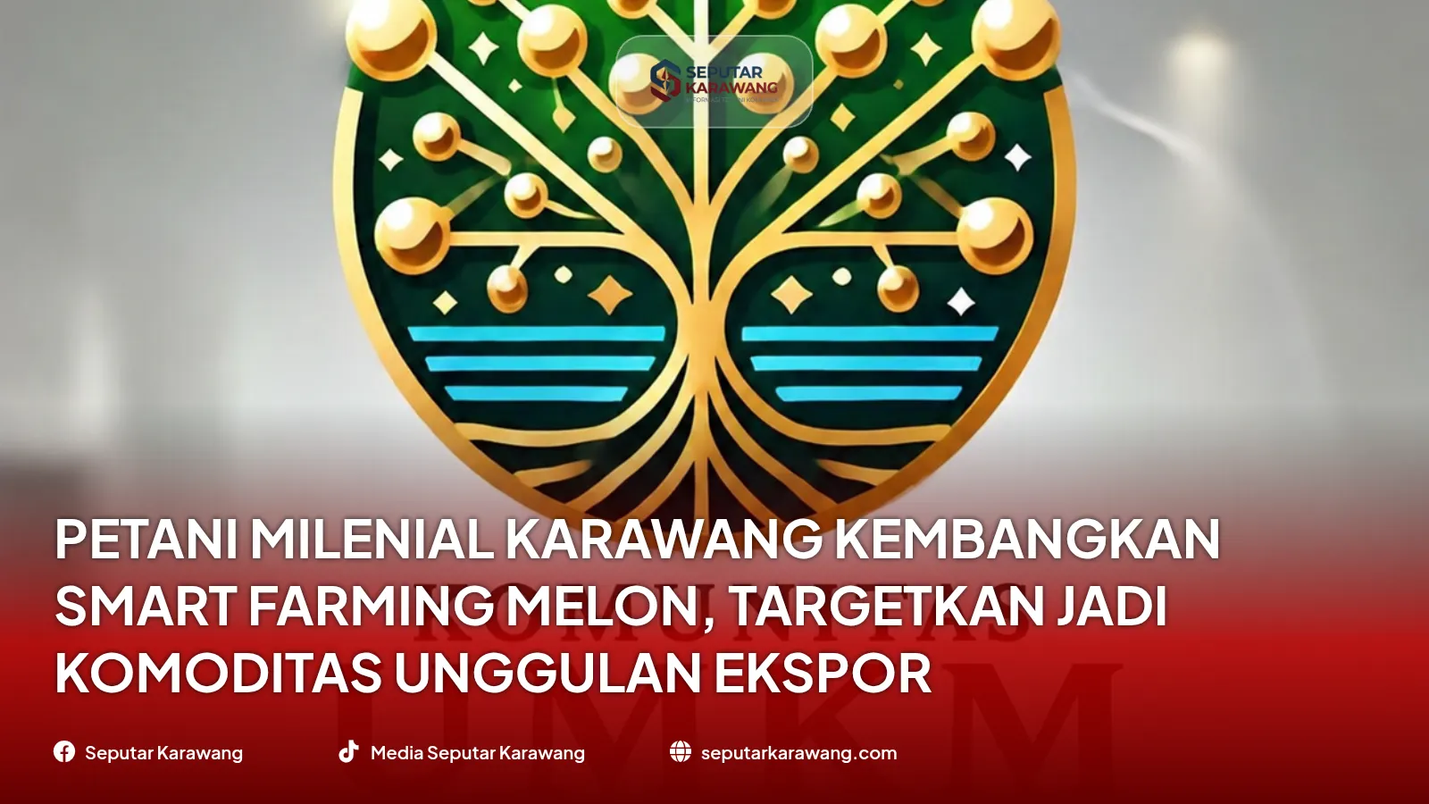 Petani Milenial Karawang Kembangkan Smart Farming Melon, Targetkan Jadi Komoditas Unggulan Ekspor
