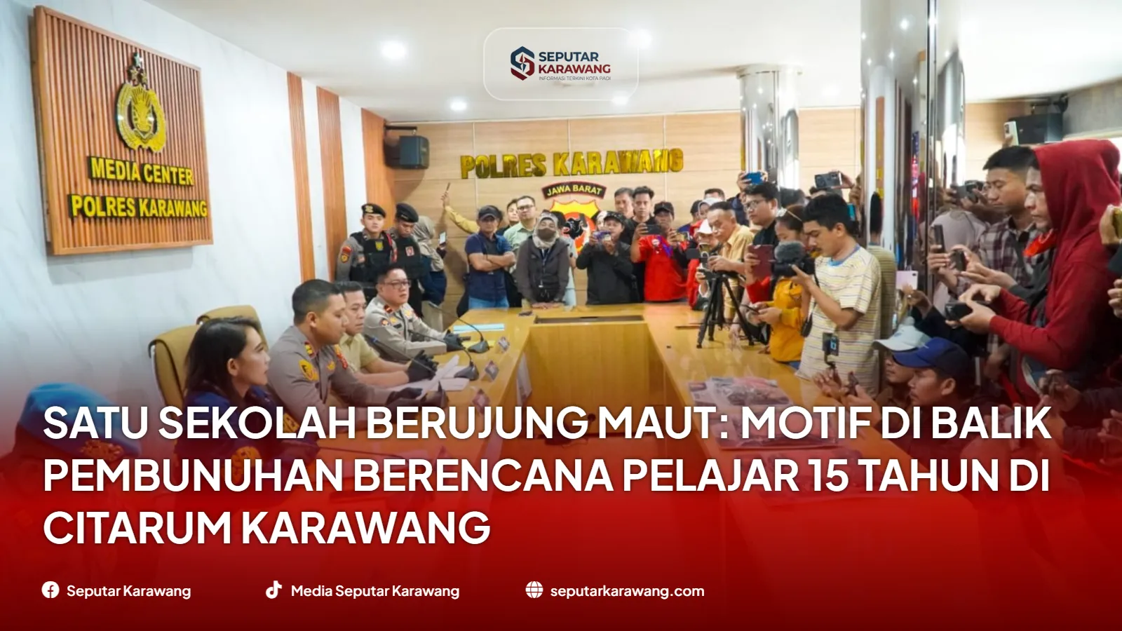 Satu Sekolah Berujung Maut: Motif di Balik Pembunuhan Berencana Pelajar 15 Tahun di Citarum Karawang