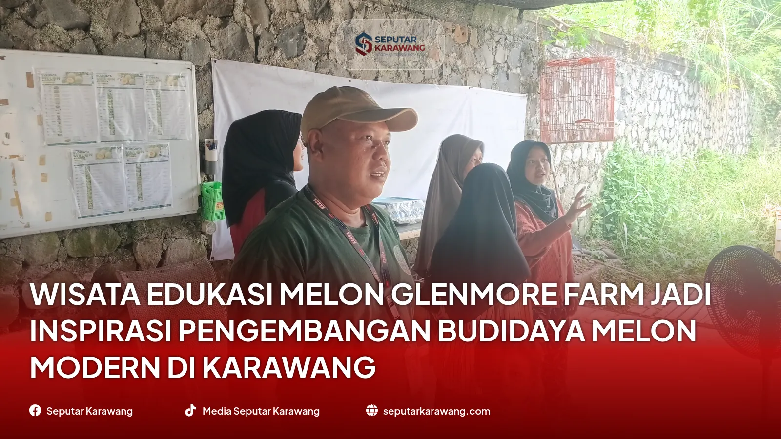 Glenmore Farm Melon Educational Tour Becomes Inspiration for Development of Modern Melon Cultivation in Karawang - Foto 3