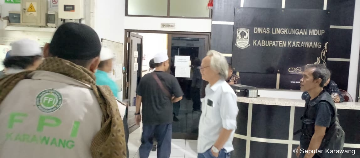 KADIS DLH TEGAS: Tolak Izin Lingkungan Dugaan Proyek Helen's Bar Karawang, FPI Apresiasi Sikap Pemda
