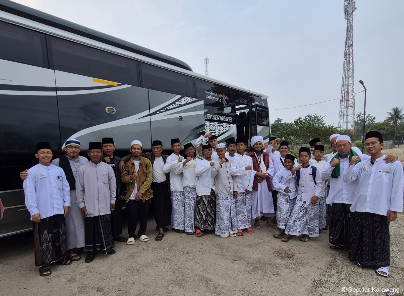 LINTAS PULAU DEMI DAKWAH! Ratusan Jamaah Karawang Zone 1 Siap 'Serbu' Istima' Nasional 2025 via Jalur Darat & Laut