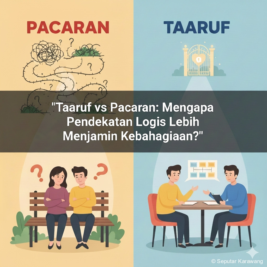 "Taaruf vs Pacaran: Mengapa Pendekatan Logis Lebih Menjamin Kebahagiaan?"