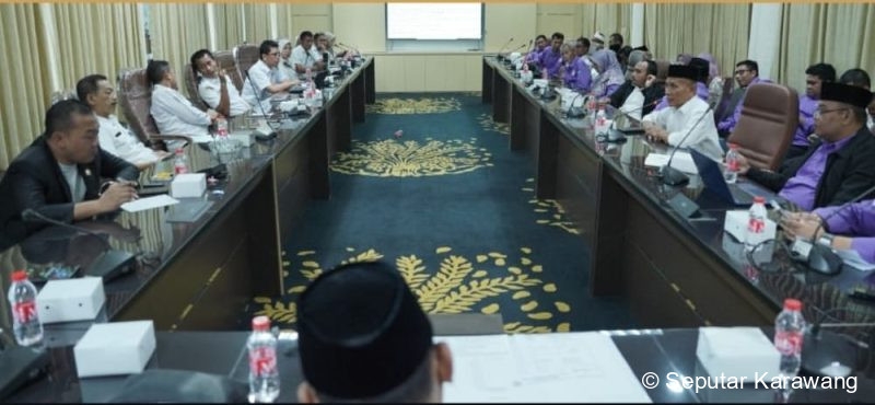 DPRD Karawang Gelar RDP Bahas Kepastian SK Hingga BUP bagi Guru PPPK