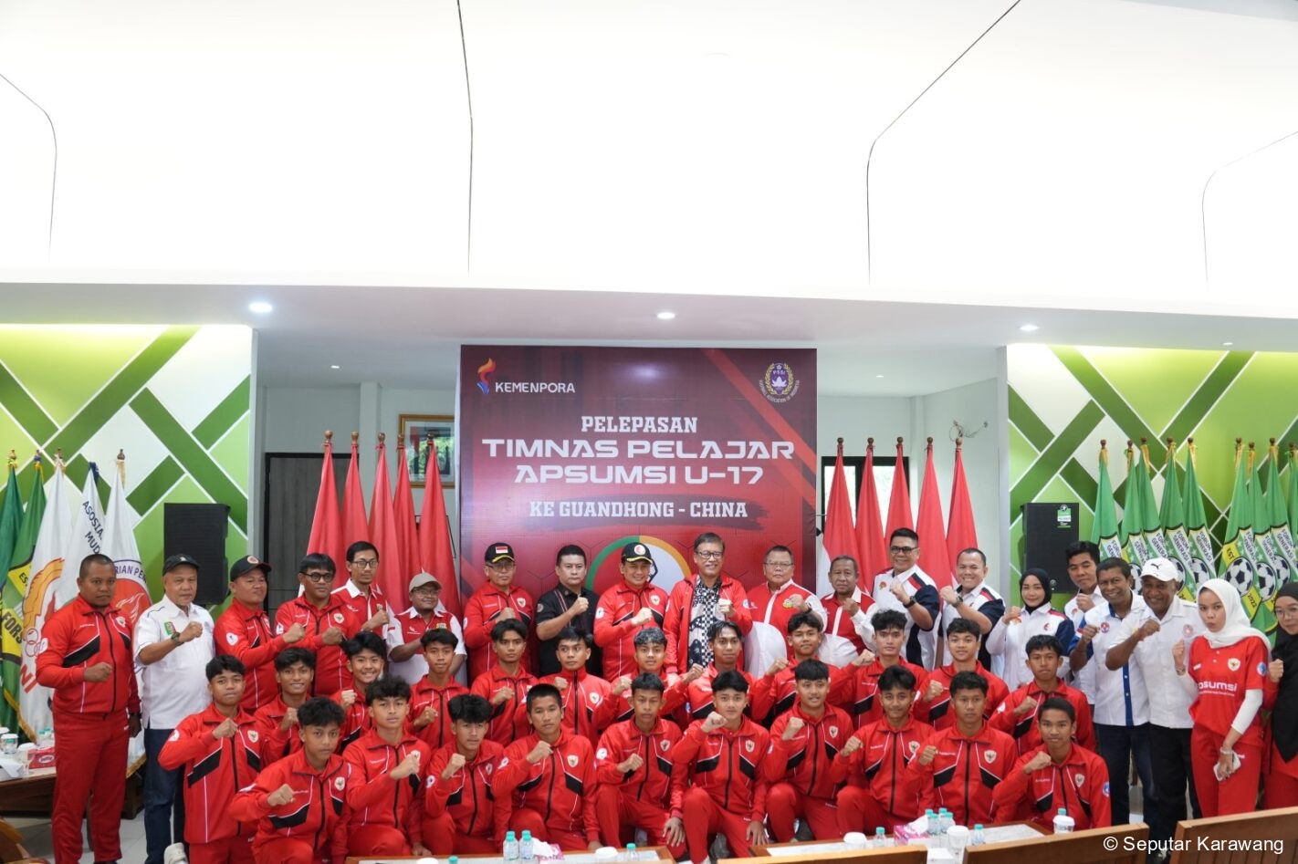 Timnas Pelajar APSUMSI U-17 Ikuti Turnamen Internasional Antar Pelajar di China