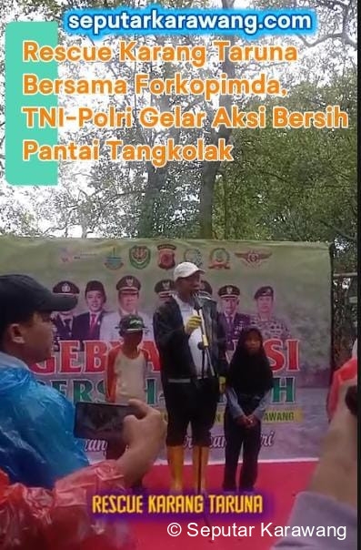 Rescue Karang Taruna Bersama Forkopimda, TNI-Polri Gelar Aksi Bersih Pantai Tangkolak