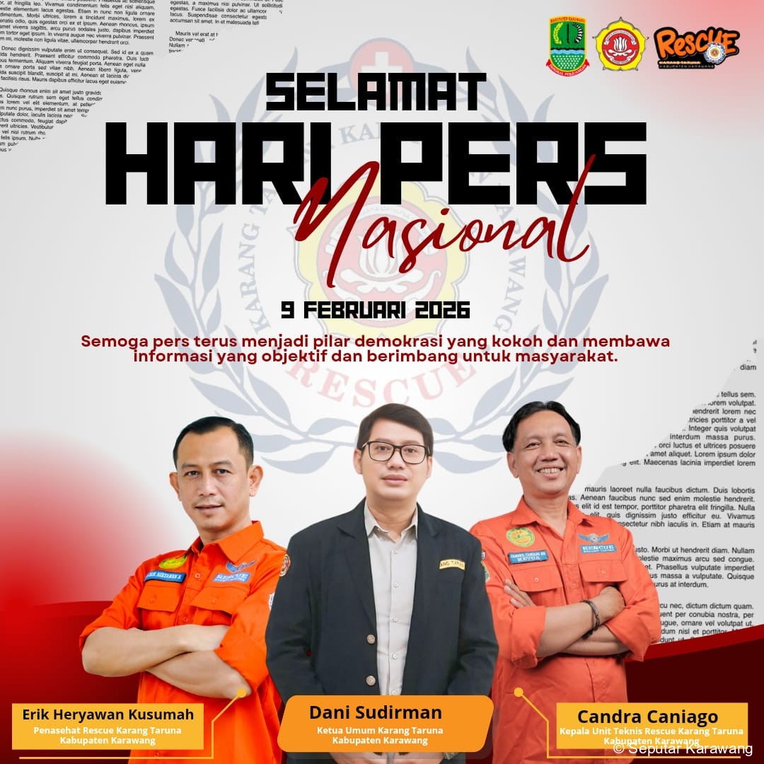 Ketua Karang Taruna Karawang Tekankan Peran Strategis Pers sebagai Pilar Demokrasi